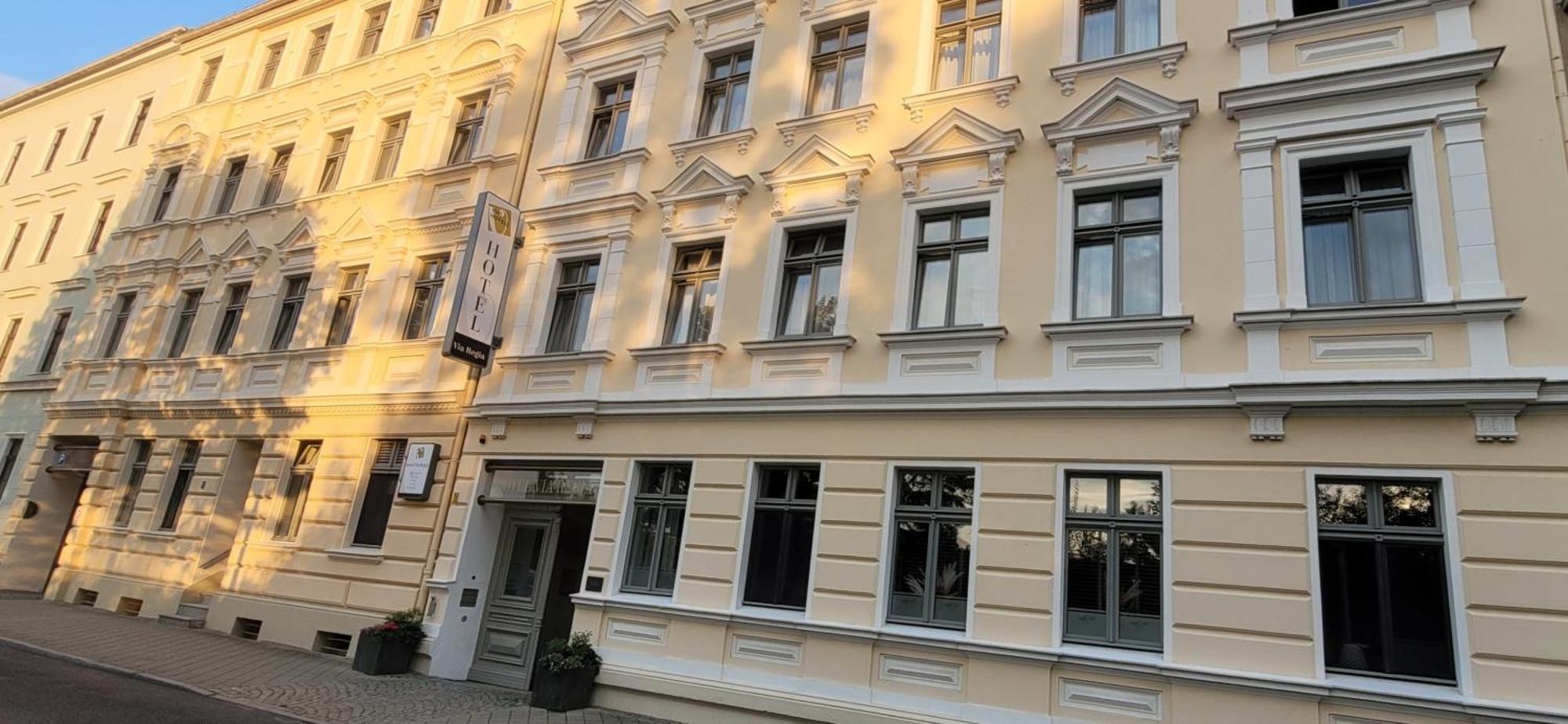 Hotel Via Regia - Vias-Hotels 괴를리츠 외부 사진